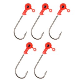 NEVIS Gumihal fej piros 5/0 3g 5db/cs AKCIÓ -50%