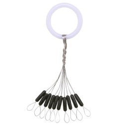 NEVIS Stopper - Round Black (M)