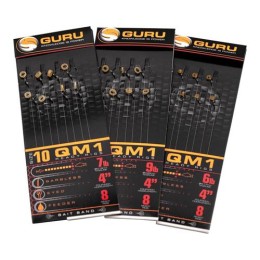 GURU QM1 14 Bait Bands 10cm (0.17mm) előkötött horog