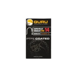 GURU Super Pellet Waggler horog 16 (Barbless/Eyed)