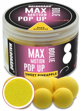 Haldorádó max motion boilie pop up 16, 20 mm - édes ananász