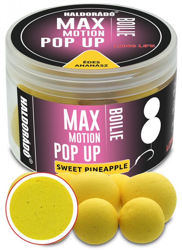 Haldorádó max motion boilie pop up 16, 20 mm - édes ananász