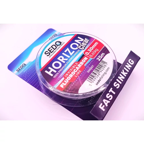 SEDO Horizon Clear fluorocarbon - 0.20mm 25m 4.32kg - Image 2