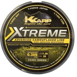K Karp Extreme Camo Gravel 1000m 0,28mm monofil zsinór