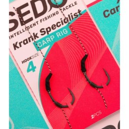 SEDO Krank Specialist Előkötött Bojlis horog előke - 8