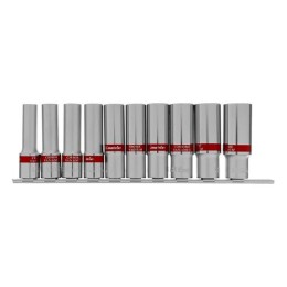MTX 10-22mm 1/2 hosszított hatlapfejű dugókulcs készlet 10db