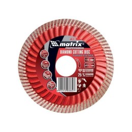 MTX 125mmxM14 Turbó Extra gyémántvágó tárcsa száraz