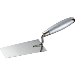 MTX 140x82mm rozsdamentes acél kőműves kanál szögletes