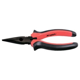 MTX 180mm BlackNickel kúpos hosszú csőrű fogó két komponensű nyél