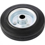 MTX 200x20x56mm gumis kerék 165kg fém agy, csapágyazott