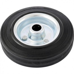 MTX 200x20x56mm gumis kerék 165kg fém agy, csapágyazott