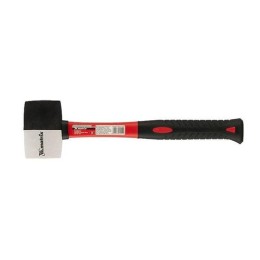 MTX 225g gumikalapács fekete- fehér