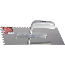 MTX 280x130mm 6x6mm MASTER fogazott acél simító glettas
