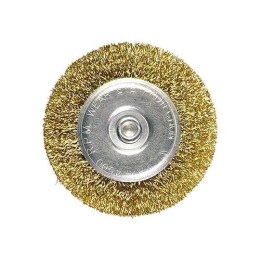 MTX 30x6mm réz drótkorong, kefekorong ütvefúróhoz hullámos