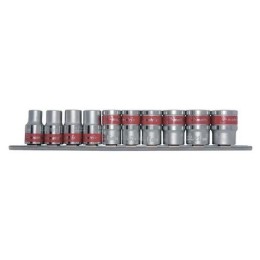 MTX 8-19mm 3/8 hatlapfejű dugókulcs készlet