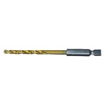 MTX 8,5x 117 mm HEX HSS-TiN spirális fém fúrószár hatszögletű befogással