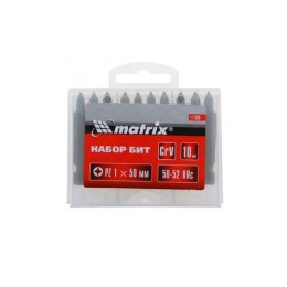 MTX PZ2x50mm, 10db bitfejkészlet 45X acél tokban