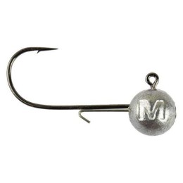 MUSTAD BALL JIG HEAD W/KEEPER 3/0 5G LEAD