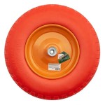 PALISAD D=390mm 4,80-8 12mm poriuretán talicska kerék csapágyazott