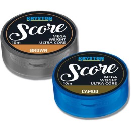 KRISTON Score Heavyweight Leadcore 45Lbs 10m Brown AKCIÓ -30%