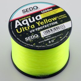 SEDO Aqua Ultra Yellow 1200 Méter Monofil  Horgász zsinór  - 0.28mm 7.62kg