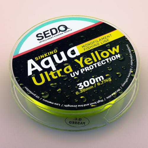 SEDO Aqua Ultra Yellow 300 Méter Monofil Horgász zsinór - 0.40mm 14.53kg