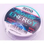 SEDO Monster Energy Monofil előkezsinór - 50m - 0.16mm 3.67Kg 50m