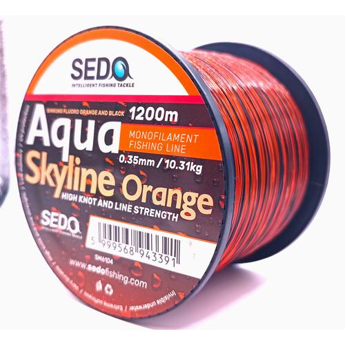 SEDO Aqua Skyline Orange 1200 Méter Monofil Horgász Zsinór - 0.35mm 10.31kg - Image 2