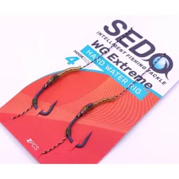 SEDO WG Extreme Hard Water Carp rig Előkötött Bojlis Előke - 4