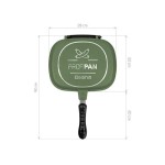 Serpenyő Delphin ProfiPAN Green - 22x28x7cm - Image 16