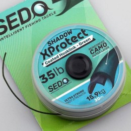 SEDO Shadow Xprotect   - Bevonatos előkezsinór - Coated Hooklink Brown 35lbs 20m