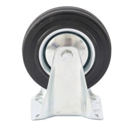 SIBRTEH 200x20x56mm 165kg platform kerék fix, fém agy, csapágyazott