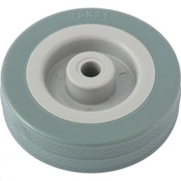 SIBRTEH gumis kerék 50x8,2x22mm 35kg polipropilén