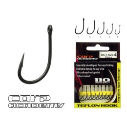 CARP ACADEMY Teflon Hook XS-1 6-os AKCIÓ -50%