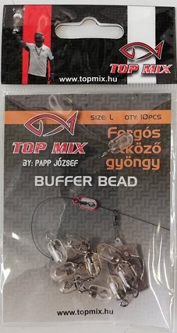 Forgós ütköző gyöngy, l