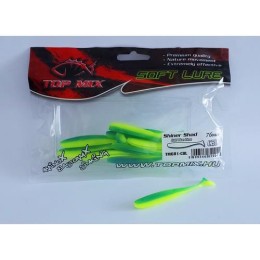 Top Mix Shiner Shad gumihal Cold Blue-Lime 76 mm