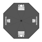 Trabucco Competition umbrella grey 250 PU, napernyő - Image 3