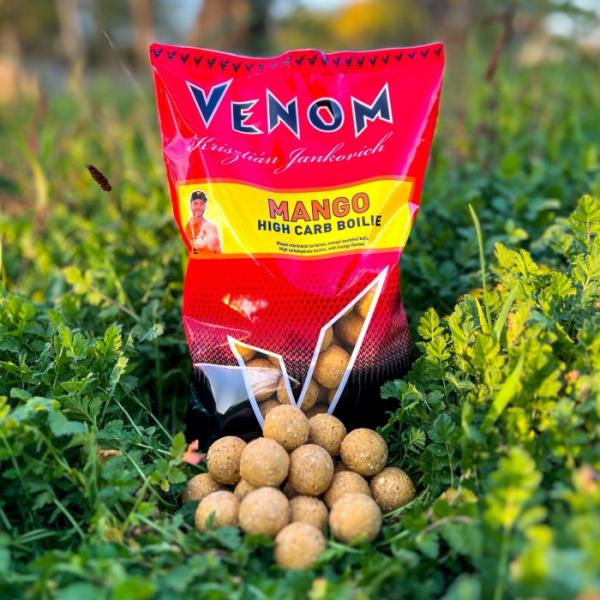 Feedermánia venom high crab boilie 24 mm mangó etető bojli
