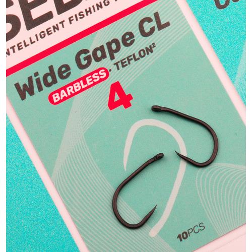 SEDO Wide Gape CL Barbless - Szakáll nélküli - 10