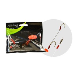 WIZARD MONSTER SURFACE LIVEBAIT DOUBLE MONOBRAID RIG 9/0+11/0 ROUND