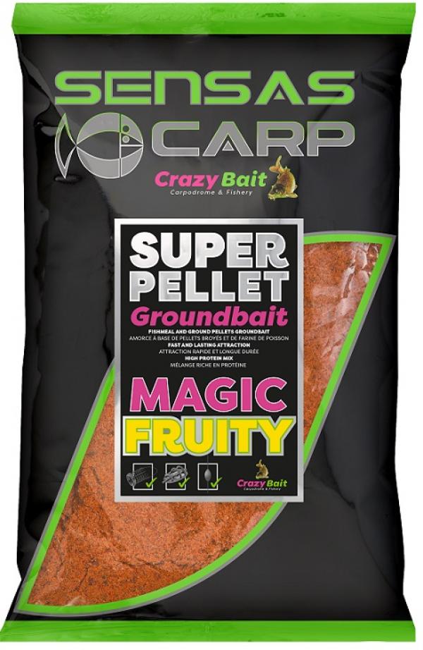 Sensas crazy super magic fruity (gyümölcs) 1kg etetőanyag