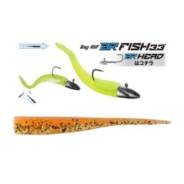Duo Bayruf BR Fish 3.3" 8.4cm S040 Orange Gold gumihal 7 db/csg