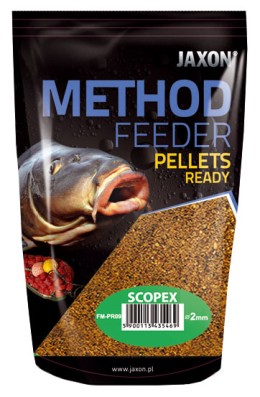 Jaxon pellets ready scopex 500g 2mm etető pellet