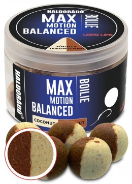 Haldorádó max motion boilie balanced 20 mm - kókusz -and- tigrismogyoró horogcsali
