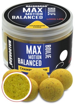Haldorádó max motion boilie balanced 20 mm - champion corn horogcsali