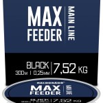 Haldorádó max feeder black 0,25mm / 300m - 7,52 kg