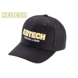 Keitech Cap Black, baseball sapka