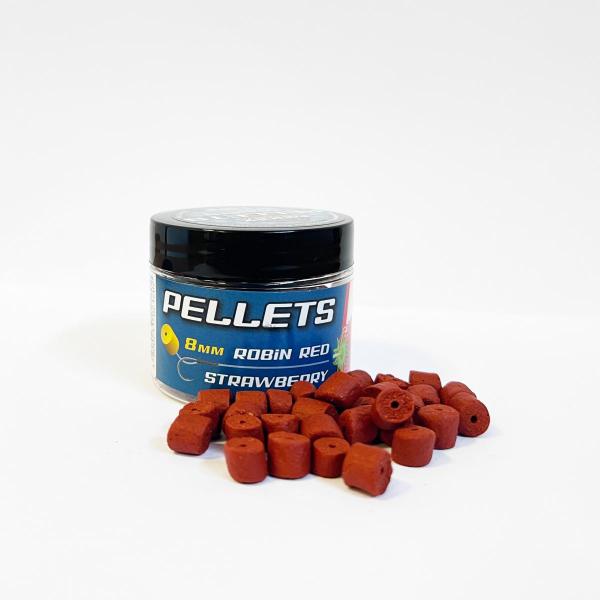 Madix horog pellet 8mm 50gr eper-and-robin red