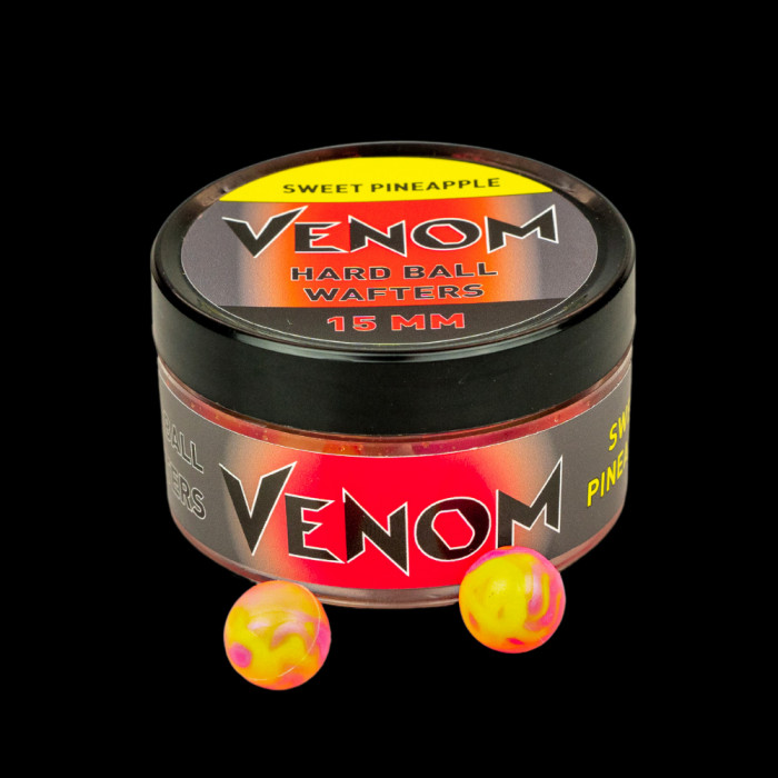 Feedermánia venom hard ball wafters 15 mm sweet pineapple