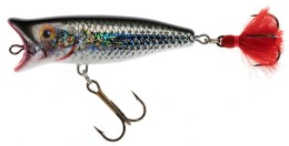 Jaxon holo select popper chlup lures 5,0cm f sl wobbler